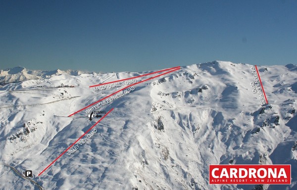 Cardrona new trail map